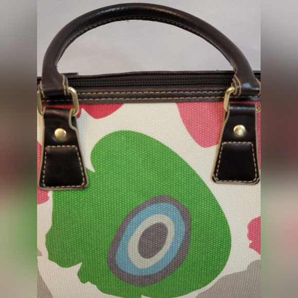 Victoria Secret Floral Canvas Handbag - Picture 4 of 8